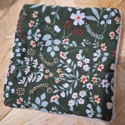 Lingette lavable coton et bambou - Imprimé Magical Forest