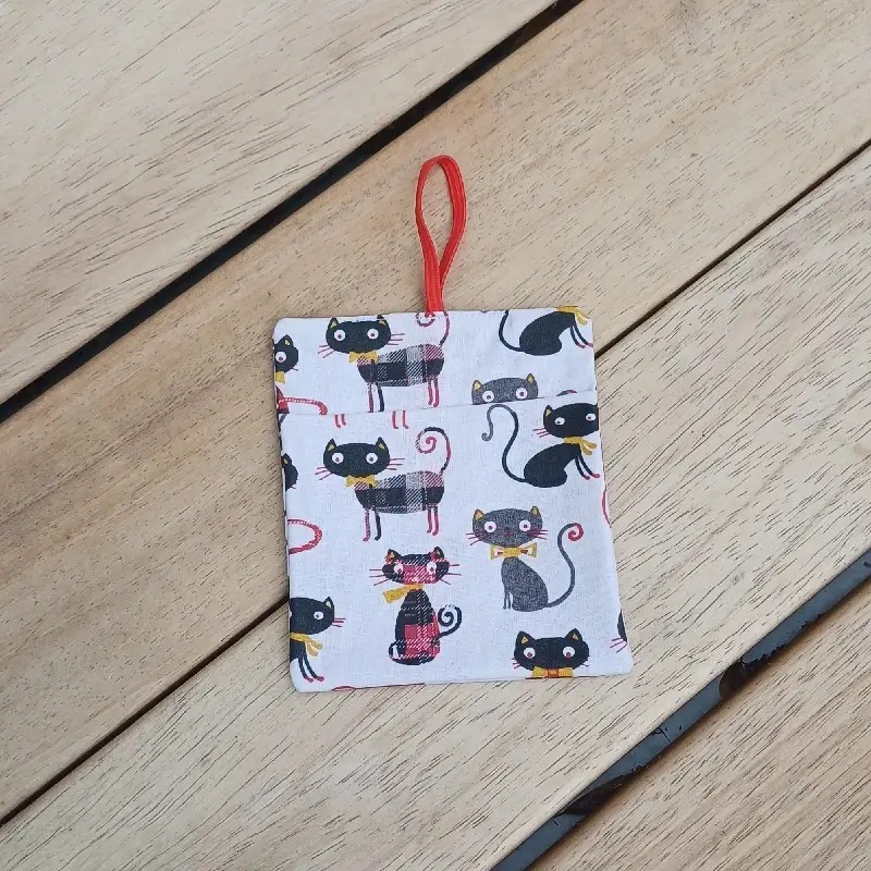 Pochette à Savon - Motif Chatvon