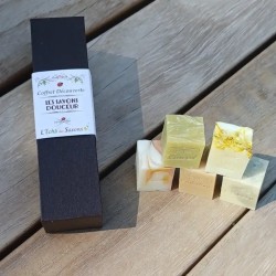 Coffret découverte LES SAVONS DOUCEUR - Coffret magnétique et ses 5 savons