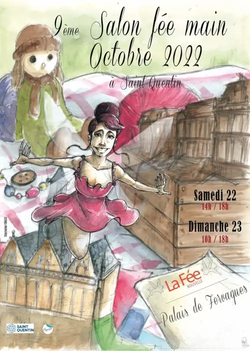 Affiche du Salon Fée Main 2022