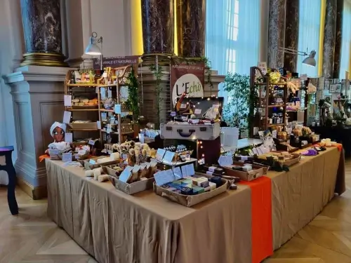 Stand de l'Echo des Savons au salon Fée Main