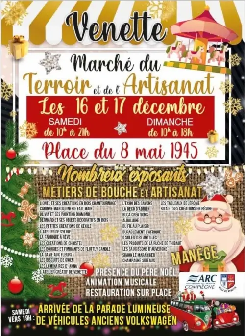 Affiche du Marché de Venette 2023
