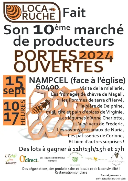 Affiche du 10e Marché Locaruche
