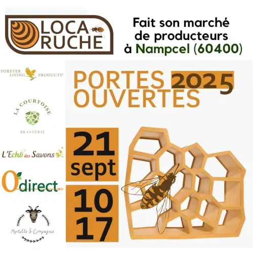 Affiche du Marché de Producteurs de Locaruche à Nampcel