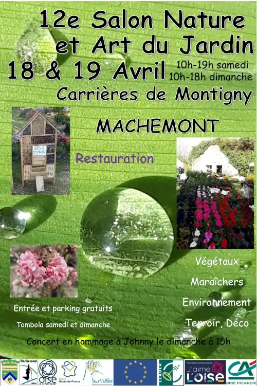 Salon Nature et Arts du Jardin aux Carrières de Montigny à Machemont