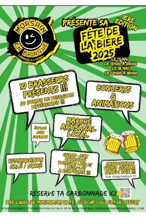 Affiche de la fête de la Bière de Morsain