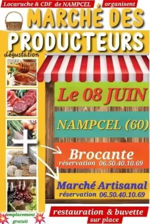 Affiche du Marché des Producteurs de Nampcel