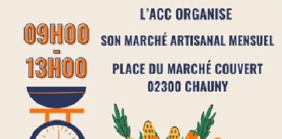 3e Marché Artisanal de Chauny (02) - Juillet 2025