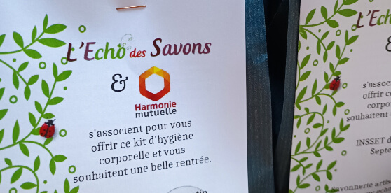 Kit d'Hygiène pour Harmonie Mutuelle - Saint-Quentin (02)
