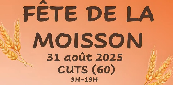 Fête de la Moisson à Cuts (60) - Août 2025
